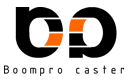 boompro casters logo 